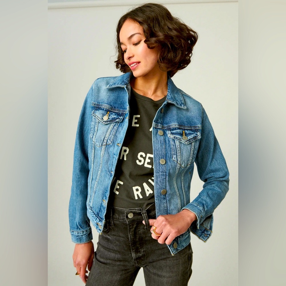 Lucky Brand l Tomboy Trucker Jean Jacket